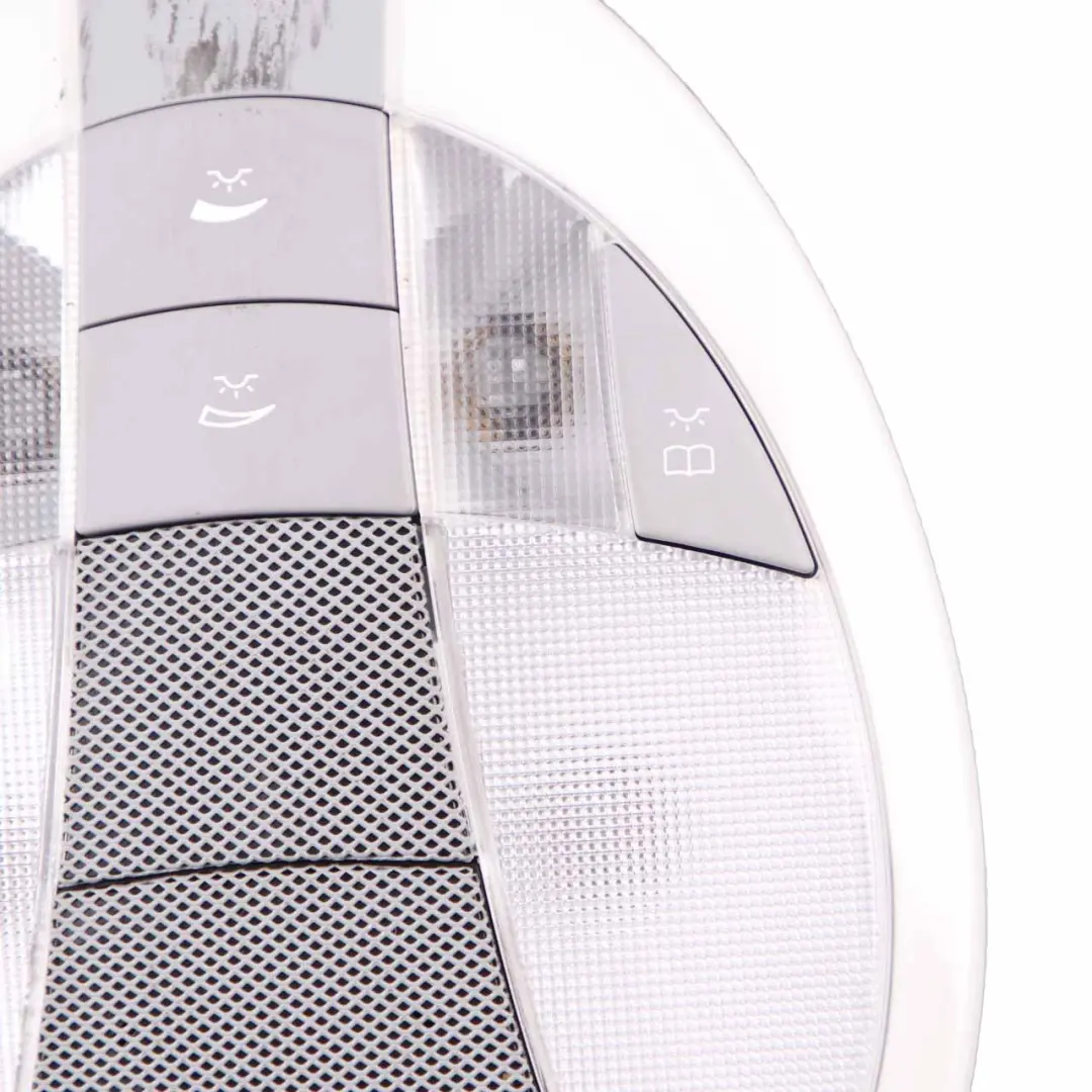 Mercedes W211 Rear Reading Lamp Roof Light Interior Switch Grey - SKU A2118202201-1 - Part number A2118202201