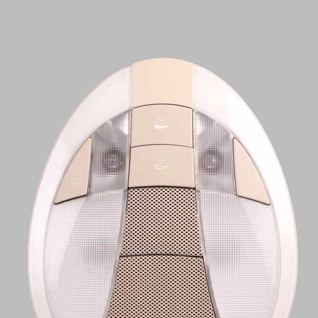 Mercedes W211 Rear Reading Lamp Roof Light Interior Switch Beige - SKU A2118202201-2 - Part number A2118202201