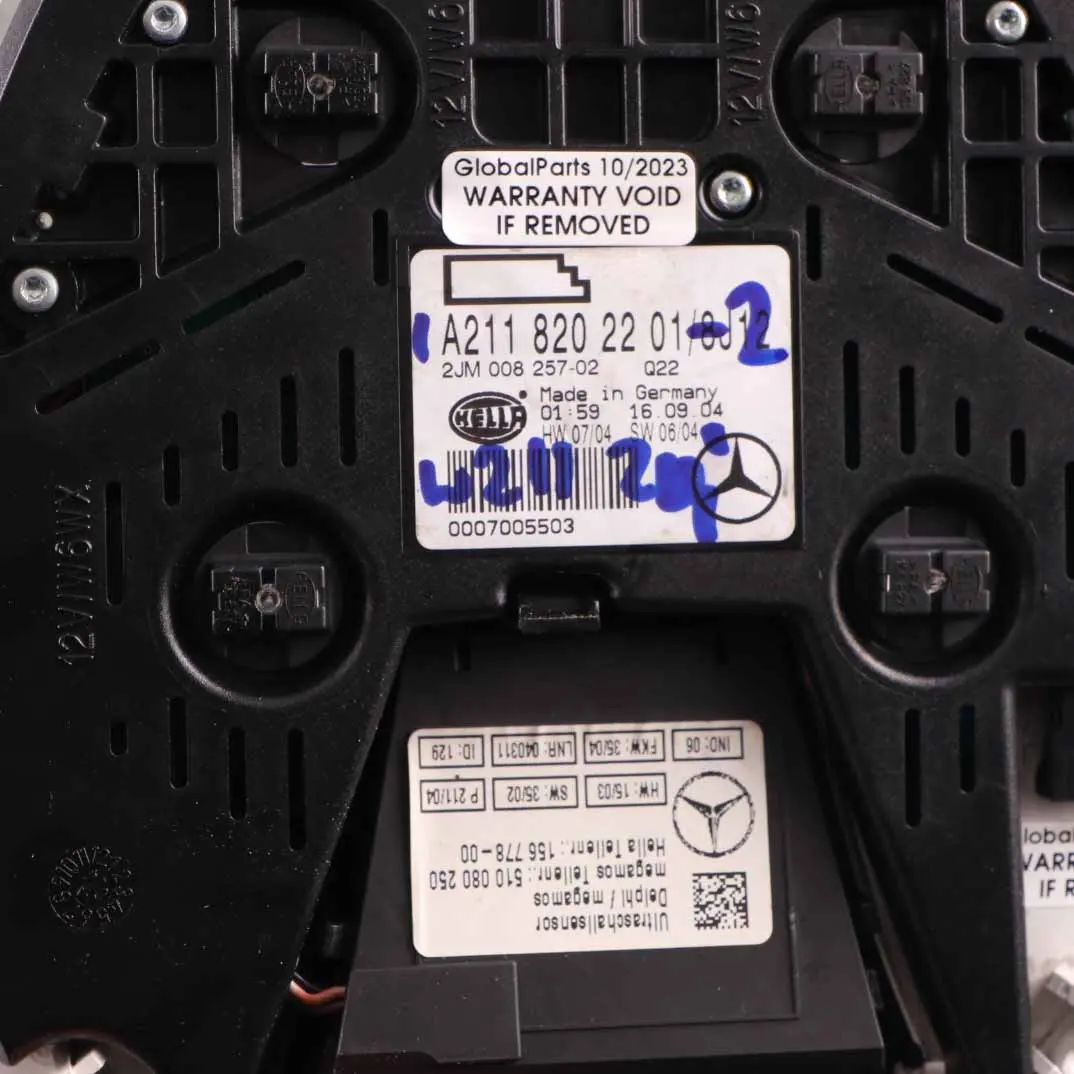 Reading Lamp Roof Light Interior Switch Beige to Mercedes W211 Rear with Part number A2118202201 Mercedes W211 Rear Reading Lamp Roof Light Interior Switch Beige - SKU A2118202201-2 - Part number A2118202201