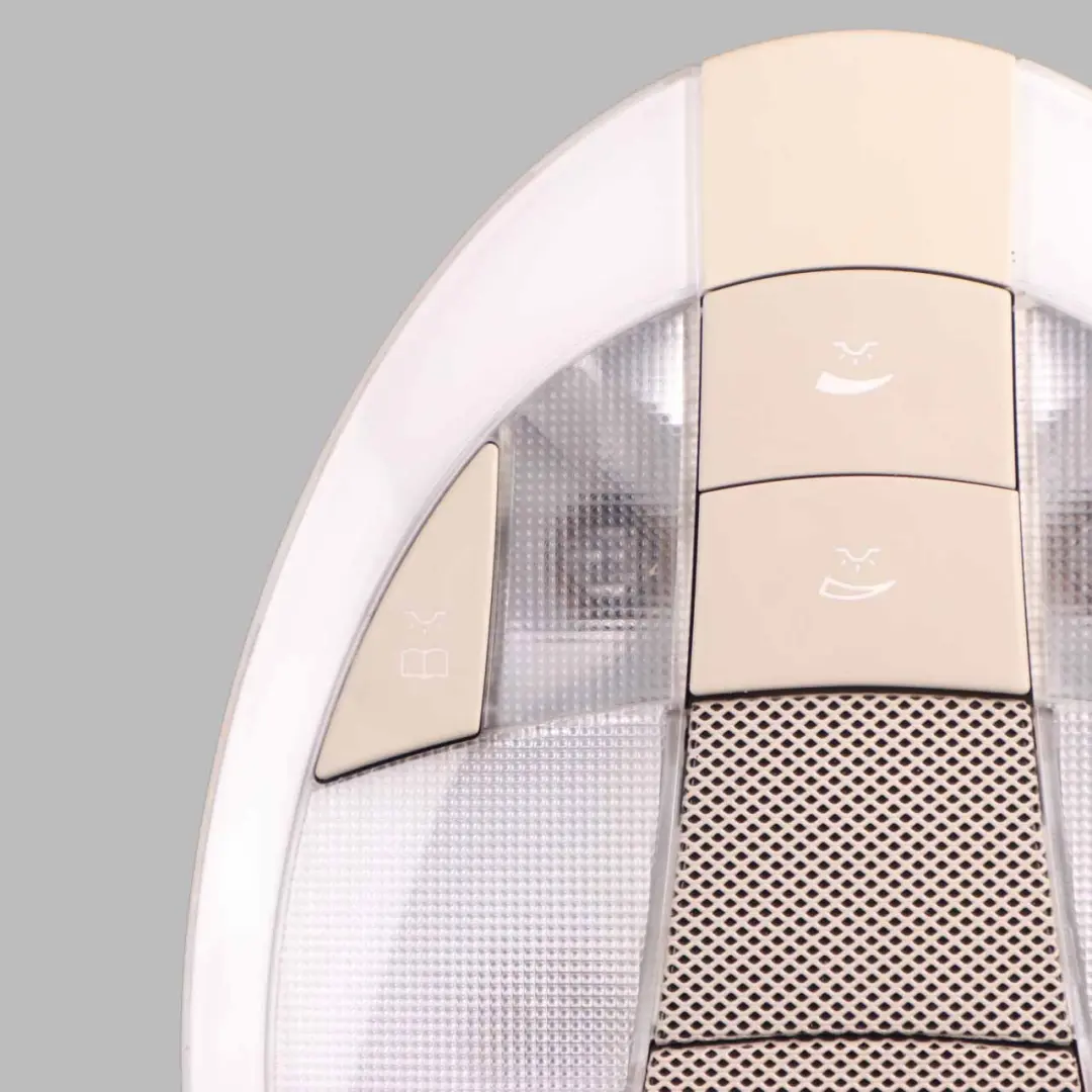 Reading Lamp Roof Light Interior Switch Beige to Mercedes W211 Rear with Part number A2118202201 Mercedes W211 Rear Reading Lamp Roof Light Interior Switch Beige - SKU A2118202201-2 - Part number A2118202201