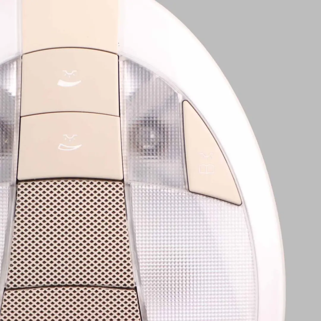 Reading Lamp Roof Light Interior Switch Beige to Mercedes W211 Rear with Part number A2118202201 Mercedes W211 Rear Reading Lamp Roof Light Interior Switch Beige - SKU A2118202201-2 - Part number A2118202201