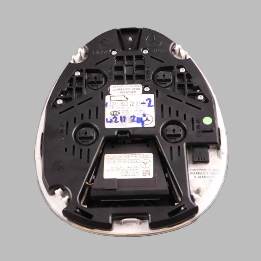 Mercedes W211 Rear Reading Lamp Roof Light Interior Switch Beige - SKU A2118202201-2 - Part number A2118202201