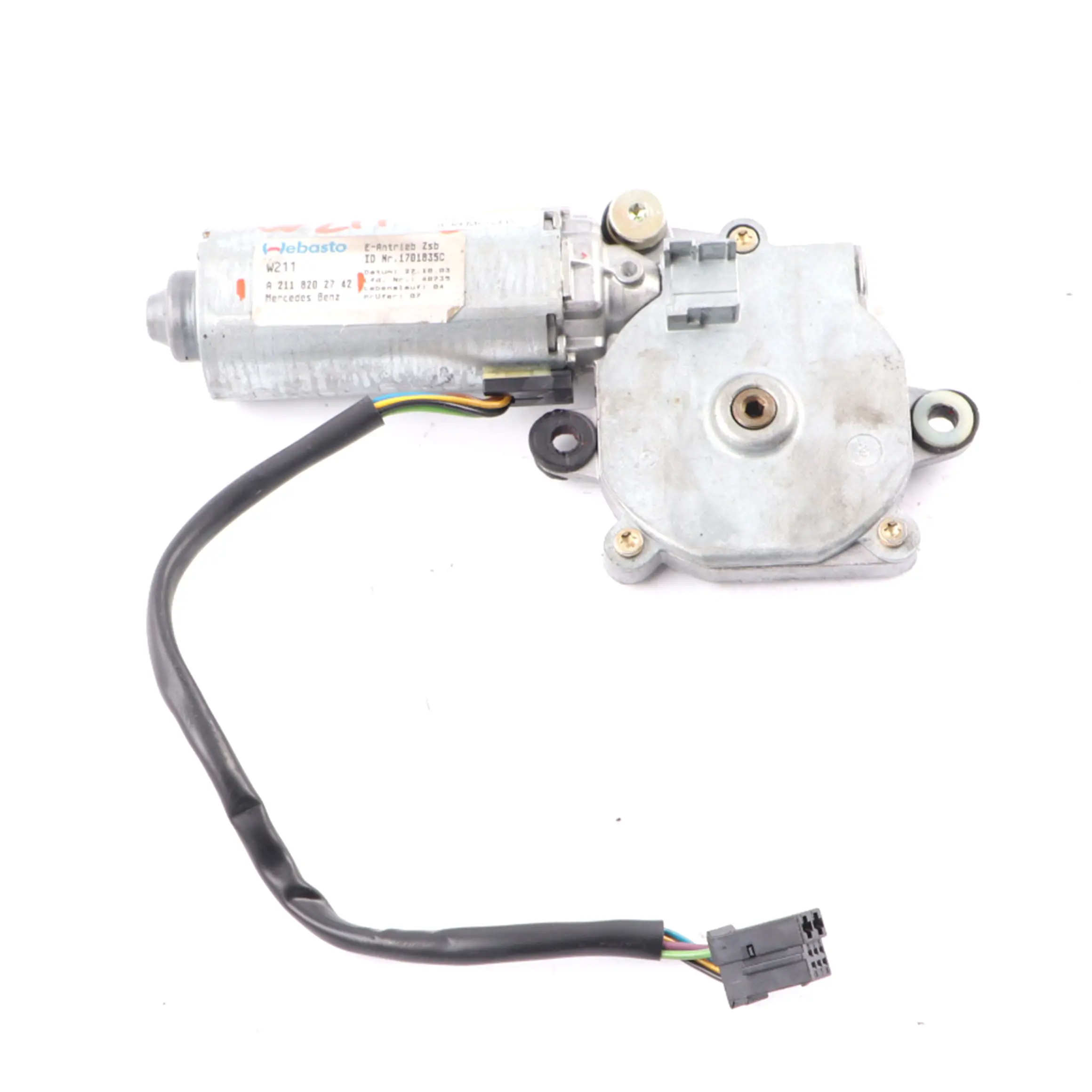 Mercedes W211 W221 Toit solaire panoramique arrière Unité moteur A2118202742