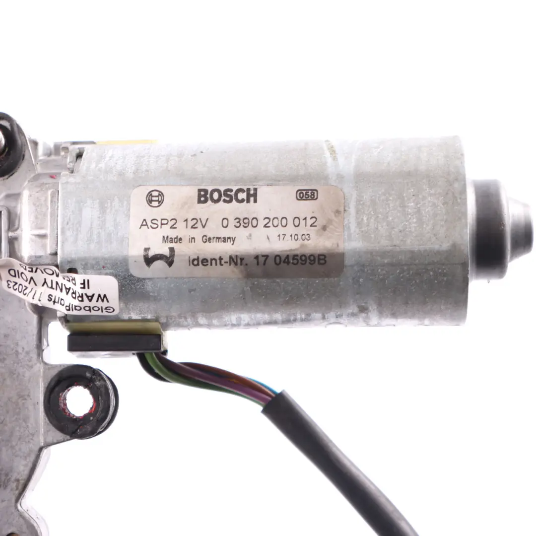 Schiebedach hinten Rollo Motoreinheit für Mercedes W211 W221 Panorama mit Teilenummer A2118202742 Mercedes W211 W221 Panorama Schiebedach hinten Rollo Motoreinheit - SKU A2118202742 - Teilenummer A2118202742