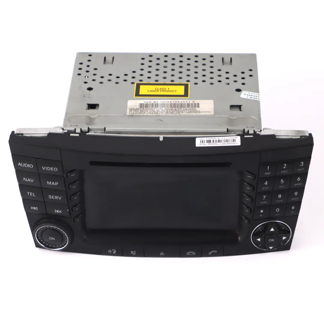 W219 Radio CD Player COMAND Sat Navigation Head Unit to Mercedes W211 with Part number A2118203297 Mercedes W211 W219 Radio CD Player COMAND Sat Navigation Head Unit - SKU A2118203297 - Part number A2118203297
