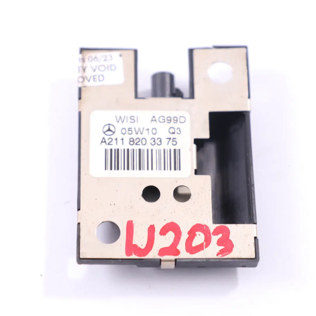 Mercedes W211 Portellone Posteriore Antenna Amplificatore Booster - SKU A2118203375 - Numero di parte A2118203375