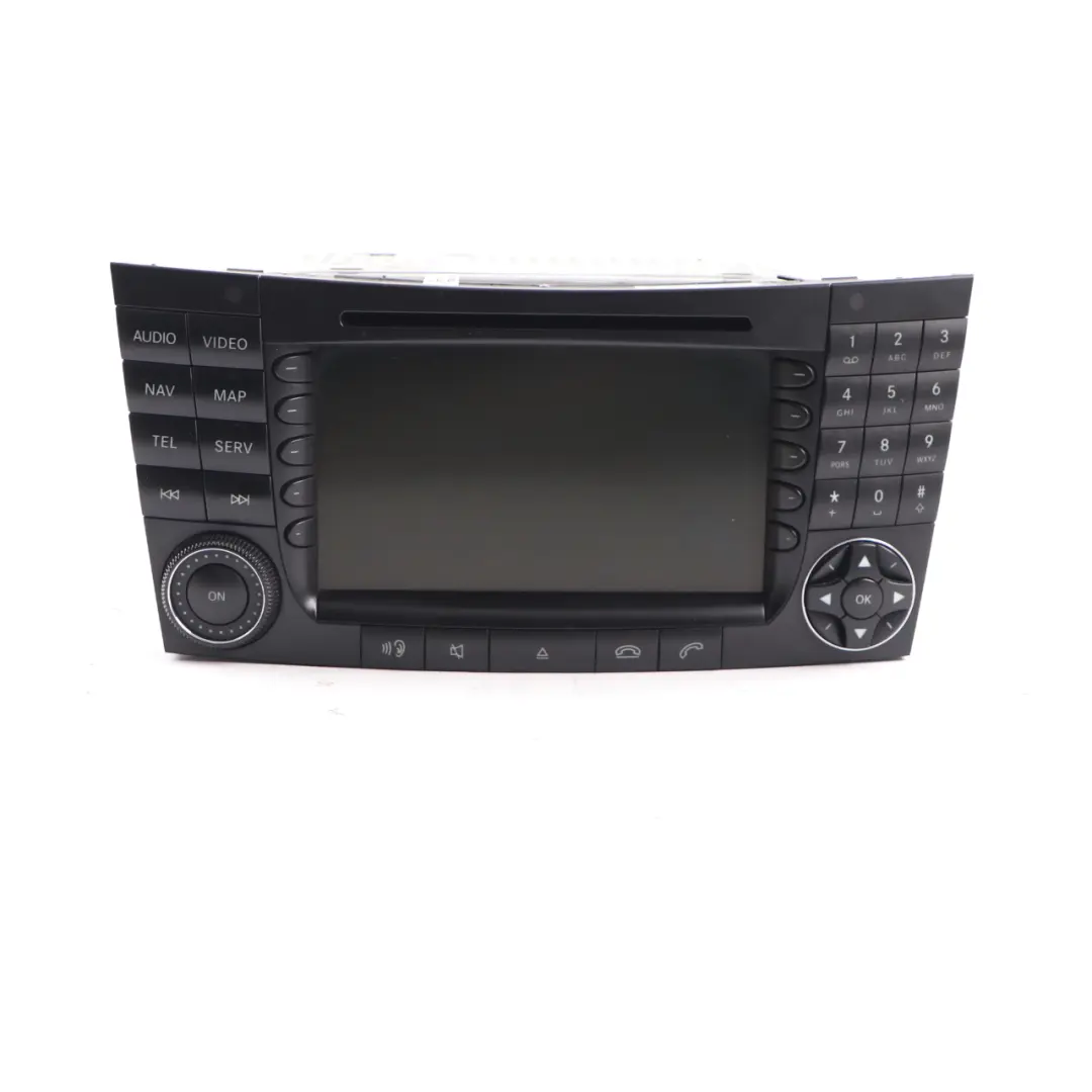 Radio CD Player Mercedes W211 CLS C219 COMAND Navigation Head Unit to with Part number A2118204497 Radio CD Player Mercedes W211 CLS C219 COMAND Navigation Head Unit - SKU A2118204497 - Part number A2118204497