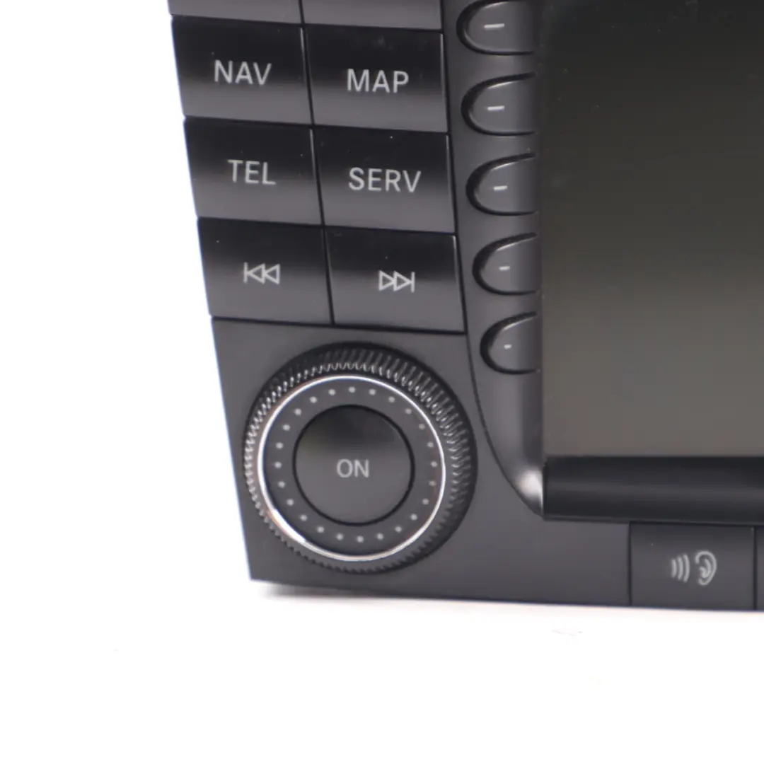 Radio CD Player Mercedes W211 CLS C219 COMAND Navigation Head Unit to with Part number A2118204497 Radio CD Player Mercedes W211 CLS C219 COMAND Navigation Head Unit - SKU A2118204497 - Part number A2118204497