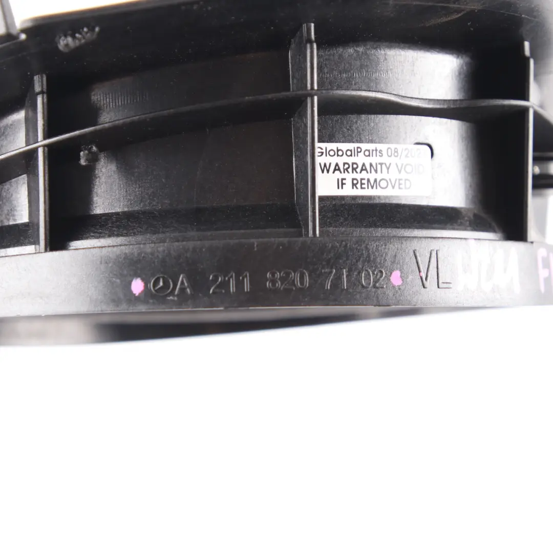 Mercedes W211 Loudspeaker Front Door Left N/S Speaker - SKU A2118207102 - Part number A2118207102