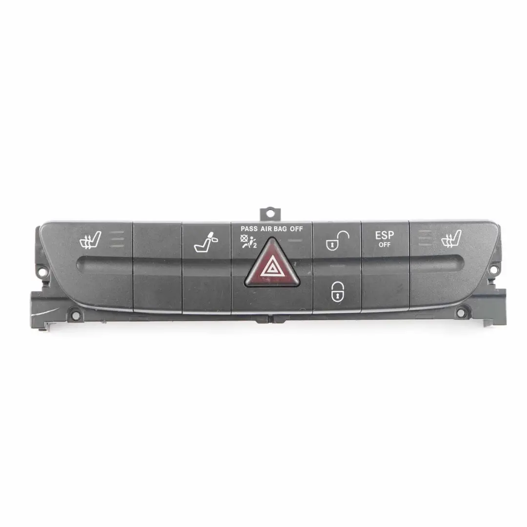  Panel interruptores Mercedes W211 W219 Consola central ESP Peligro - SKU A2118210981 - Número de pieza A2118210981