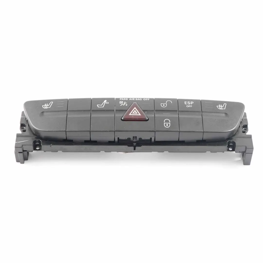  Panel interruptores Mercedes W211 W219 Consola central ESP Peligro - SKU A2118210981 - Número de pieza A2118210981