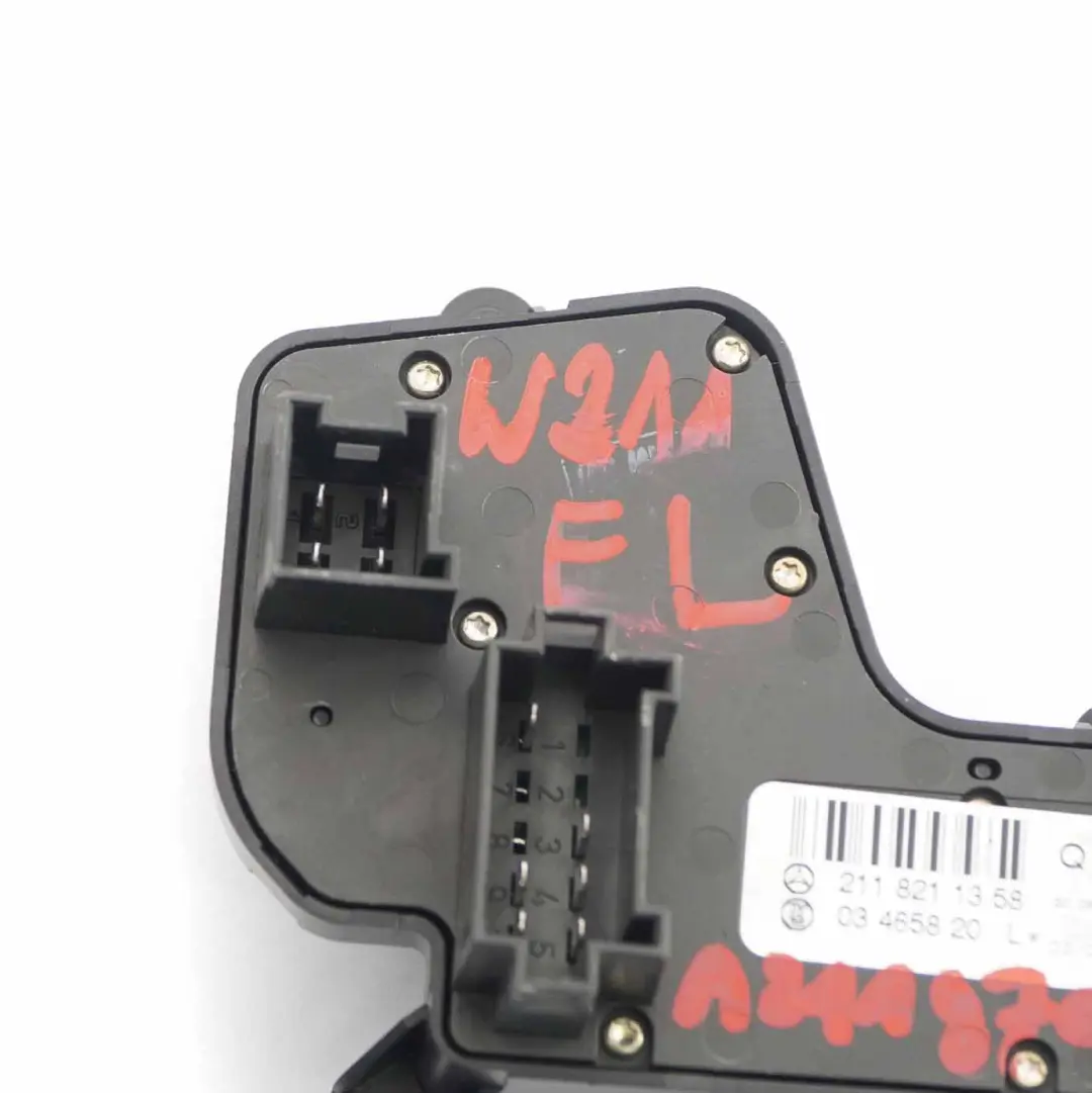 Mercedes W211 Seat Switch Adjustment Front Left N/S Control Button - SKU A2118211358 - Part number A2118211358