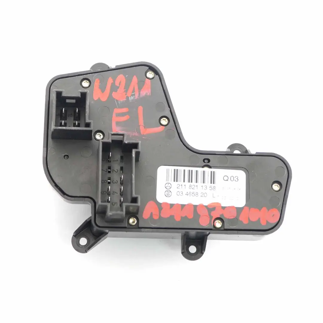 Mercedes W211 Seat Switch Adjustment Front Left N/S Control Button - SKU A2118211358 - Part number A2118211358