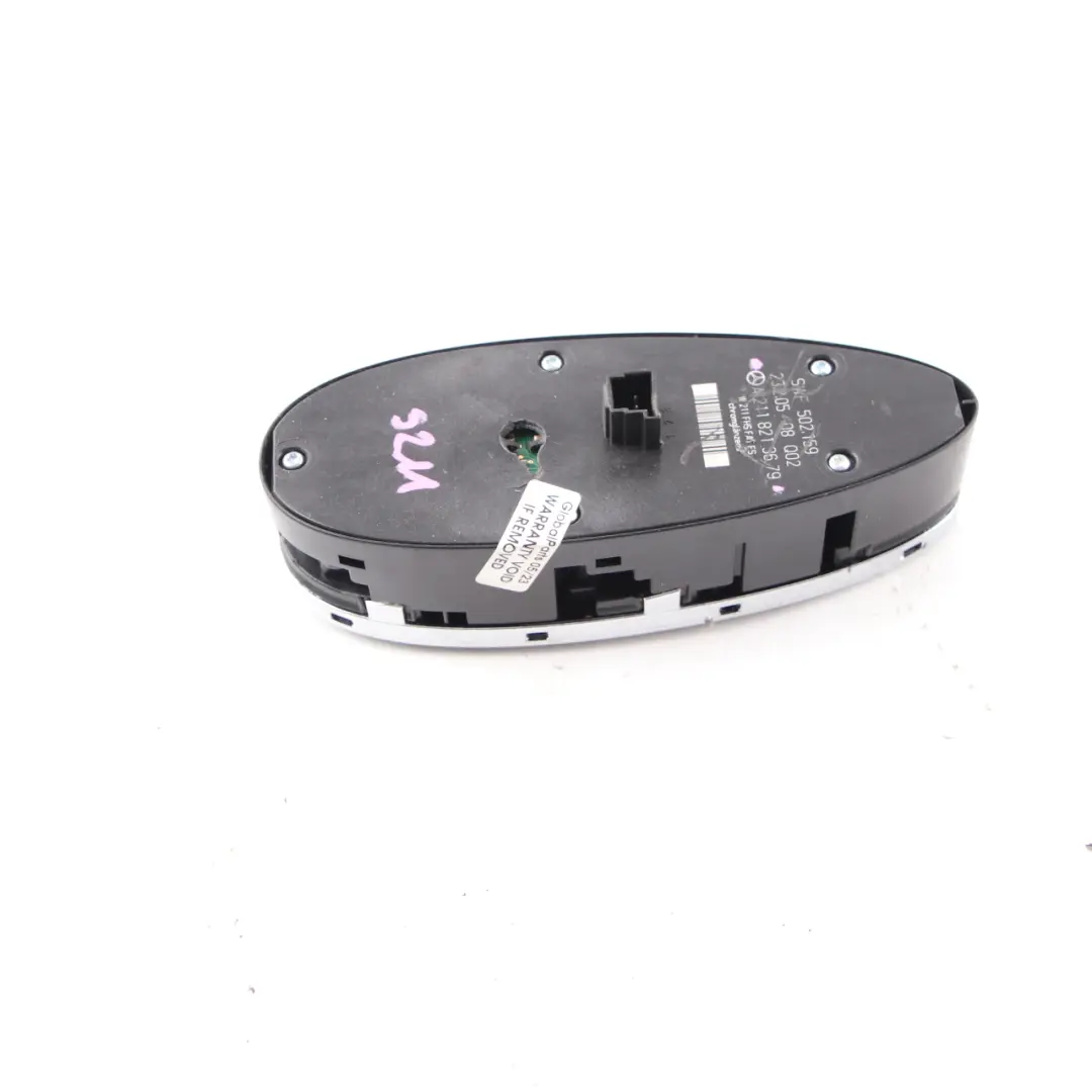 Window Lifter Switch Mercedes W211 W219 Driver's Side Control Panel to with Part number A2118213679 Window Lifter Switch Mercedes W211 W219 Driver's Side Control Panel - SKU A2118213679-1 - Part number A2118213679