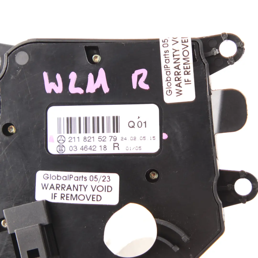 Mercedes W204 Interruttore regolazione controllo anteriore destro A0008008078 - SKU A2118215279 - Numero di parte A2118215279