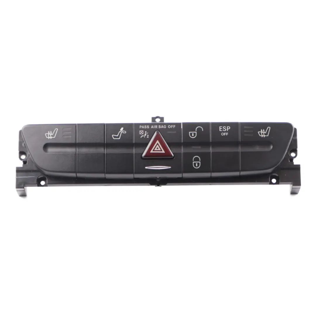 Mercedes W211 Dashboard Switch Panel Strip Seat Heater - SKU A2118218558 - Part number A2118218558