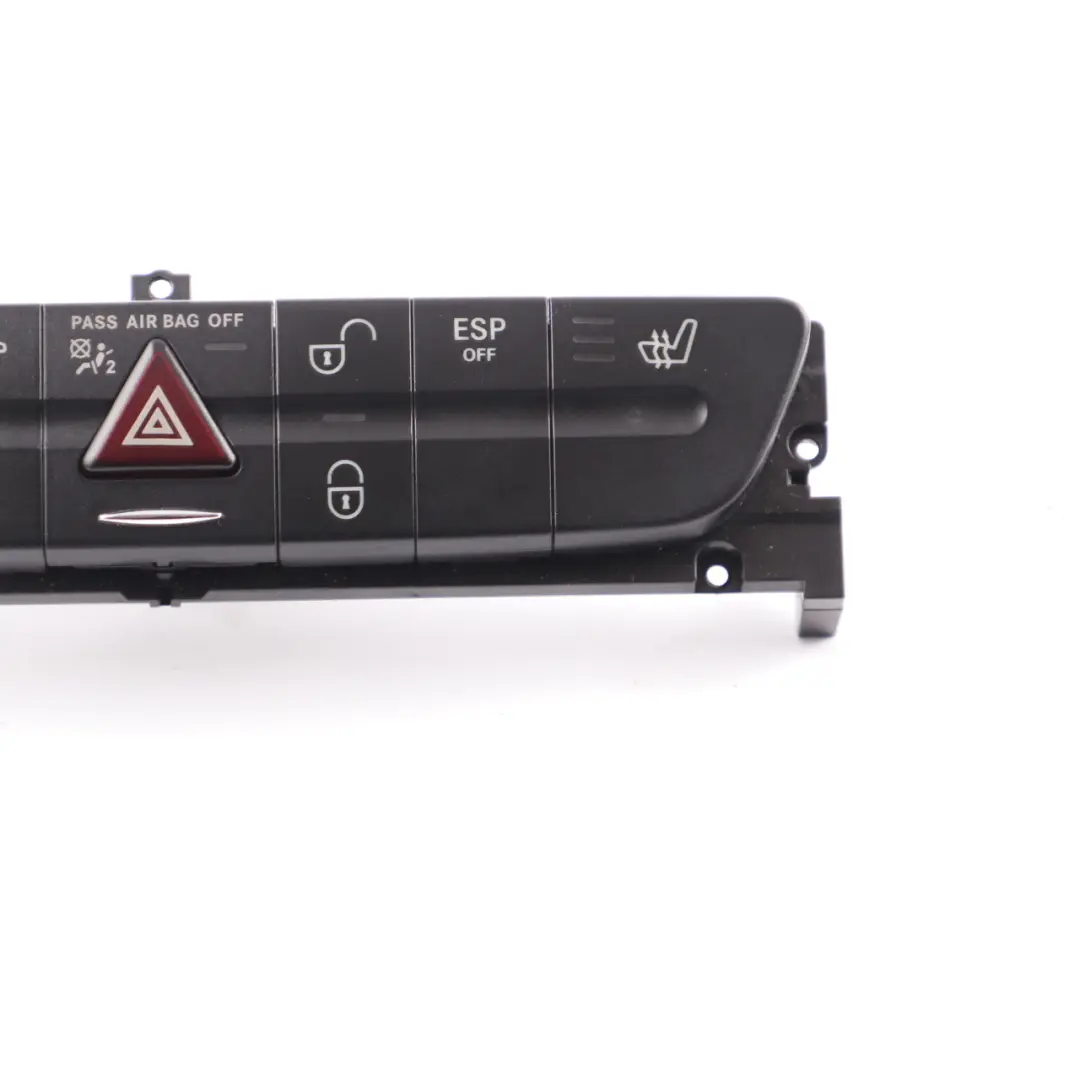 Mercedes W211 Dashboard Switch Panel Strip Seat Heater - SKU A2118218558 - Part number A2118218558