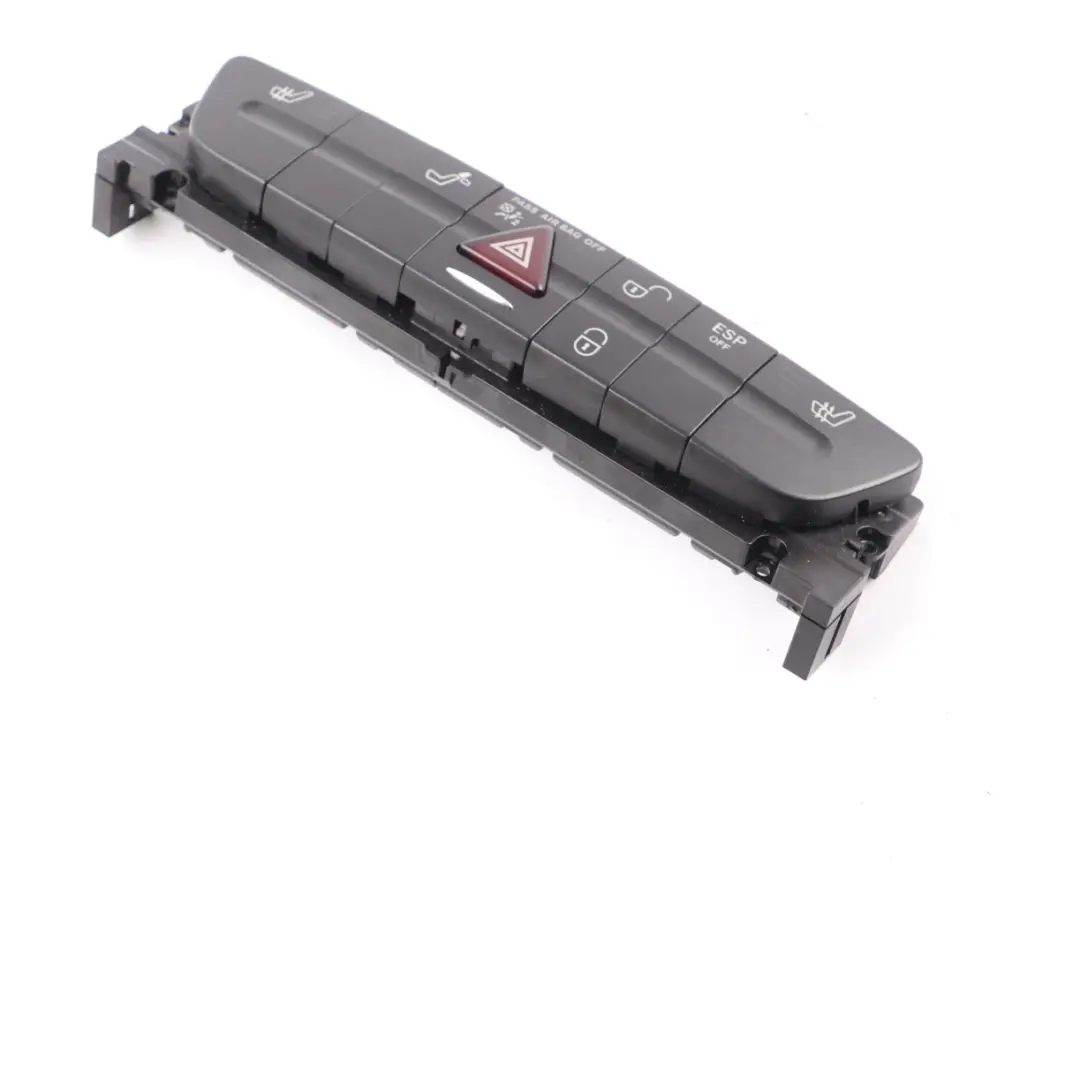Mercedes W211 Dashboard Switch Panel Strip Seat Heater - SKU A2118218558 - Part number A2118218558