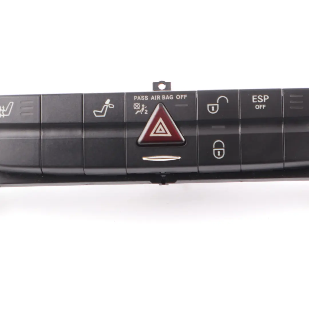 Mercedes W211 Dashboard Switch Panel Strip Seat Heater - SKU A2118218558 - Part number A2118218558