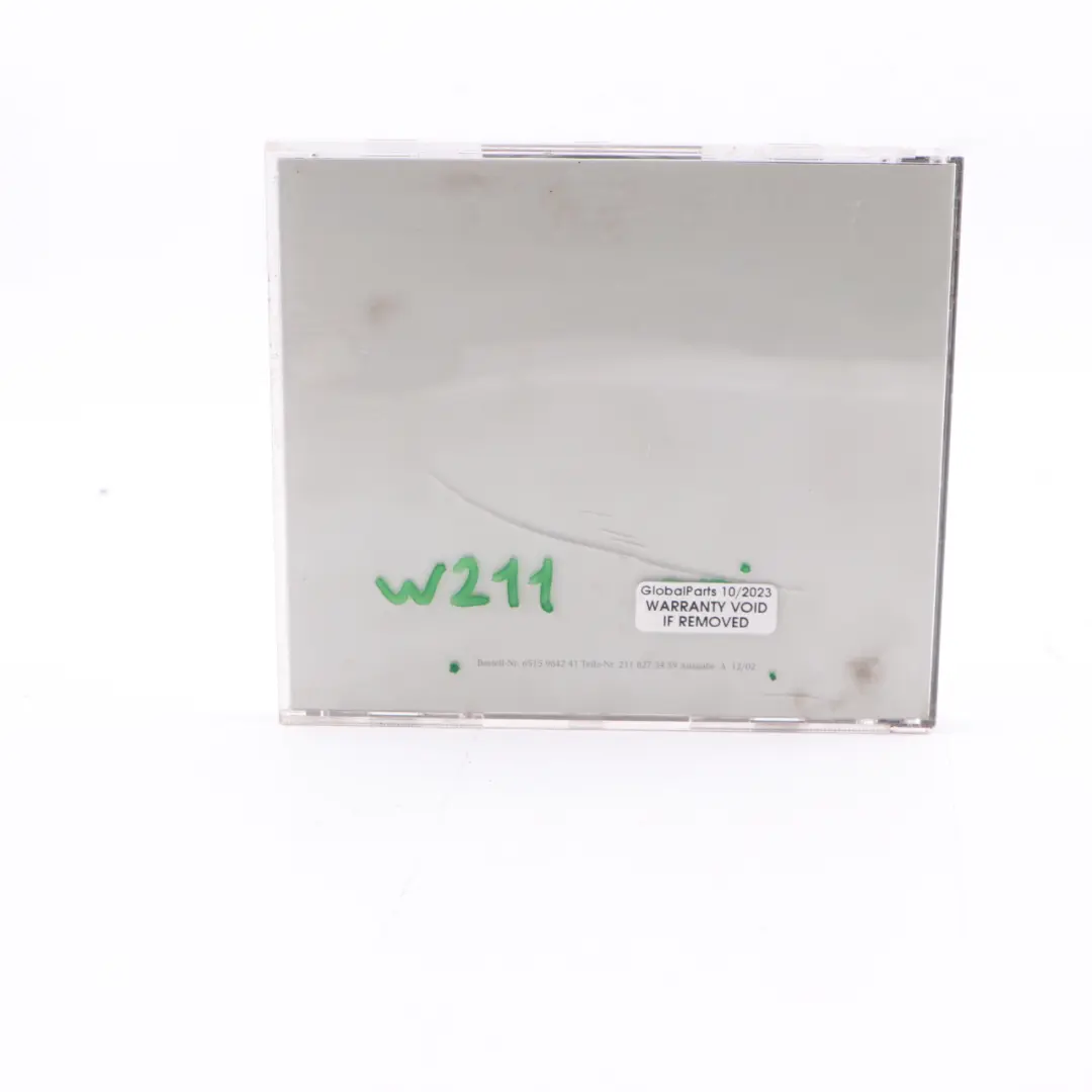 Mercedes W203 W208 C209 W211 Linguatronic CD Disc - SKU A2118273459 - Part number A2118273459