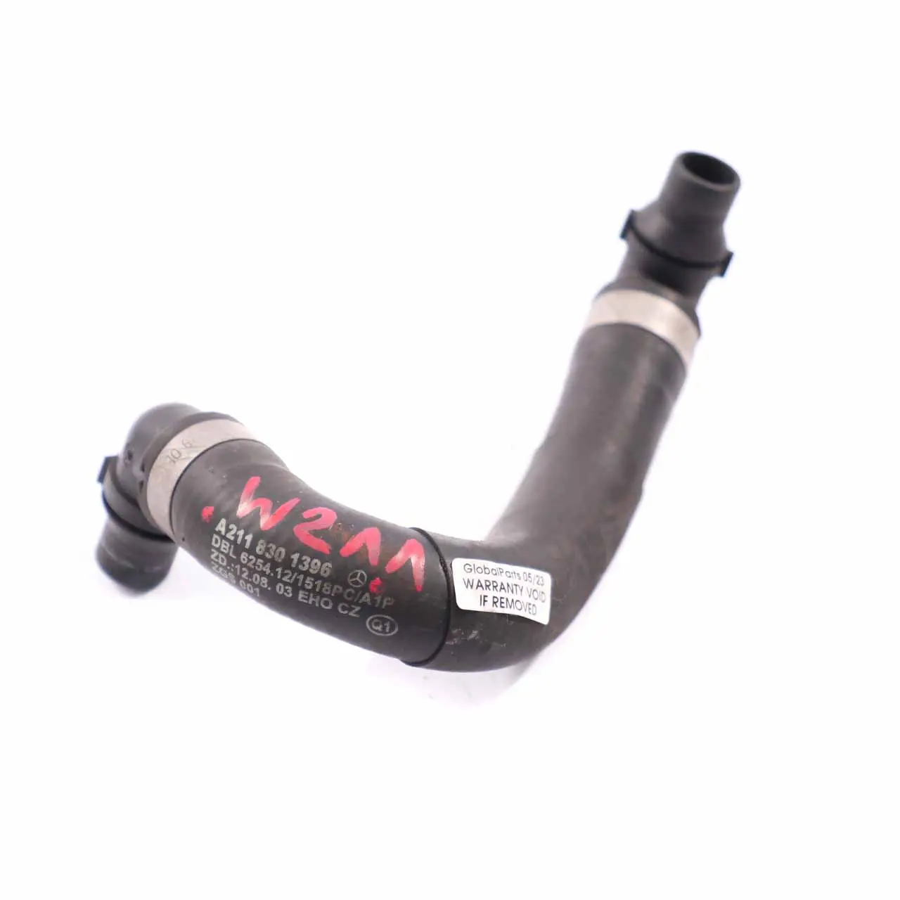 Tuyau d'eau Mercedes W211 W219 M272 Conduite liquide refroidissement A2118301396