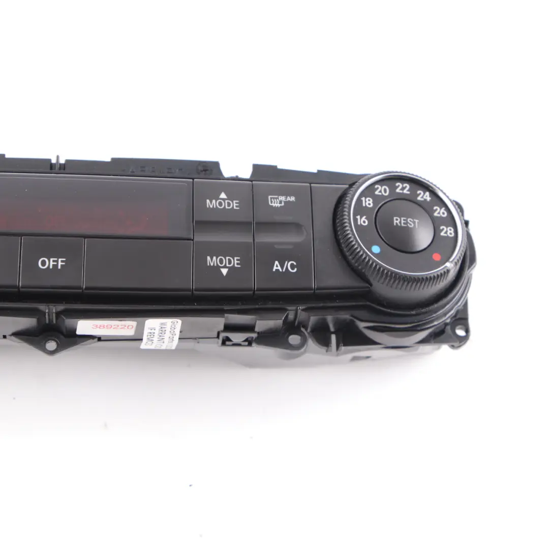 Mercedes W211 Heater Climate Control Panel Switch Air Con A/C Unit - SKU A2118302390 - Part number A2118302390