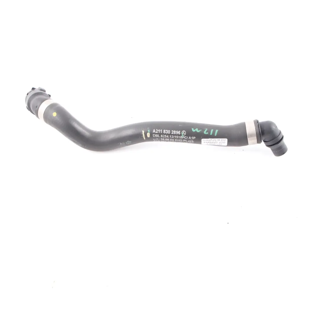 Water Hose Mercedes W211 CLS W219 Engine Coolant Cooling Pipe Line to with Part number A2118302896 Water Hose Mercedes W211 CLS W219 Engine Coolant Cooling Pipe Line - SKU rhd-A2118302896 - Part number A2118302896