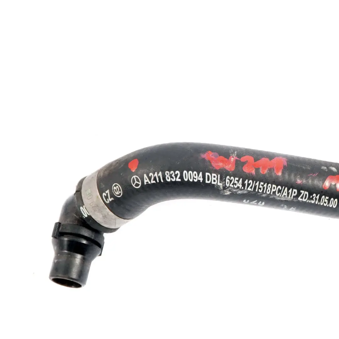 Water Coolant Hose Mercedes W211 M112 Heater Matrix Pipe Line - SKU A2118320094 - Part number A2118320094