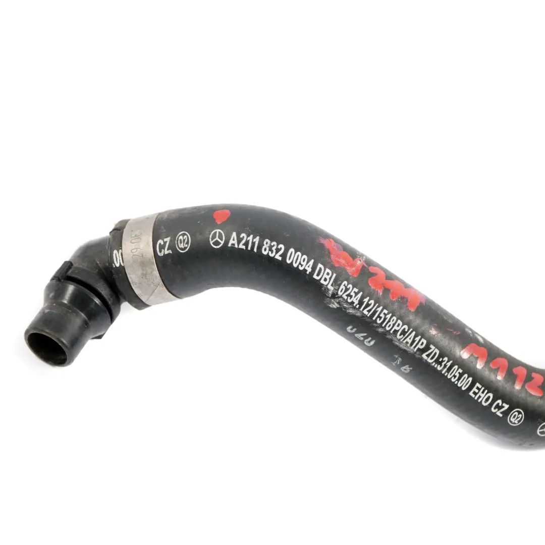  Water Coolant Hose Mercedes W211 M112 Heater Matrix Pipe Line - SKU A2118320094 - Part number A2118320094