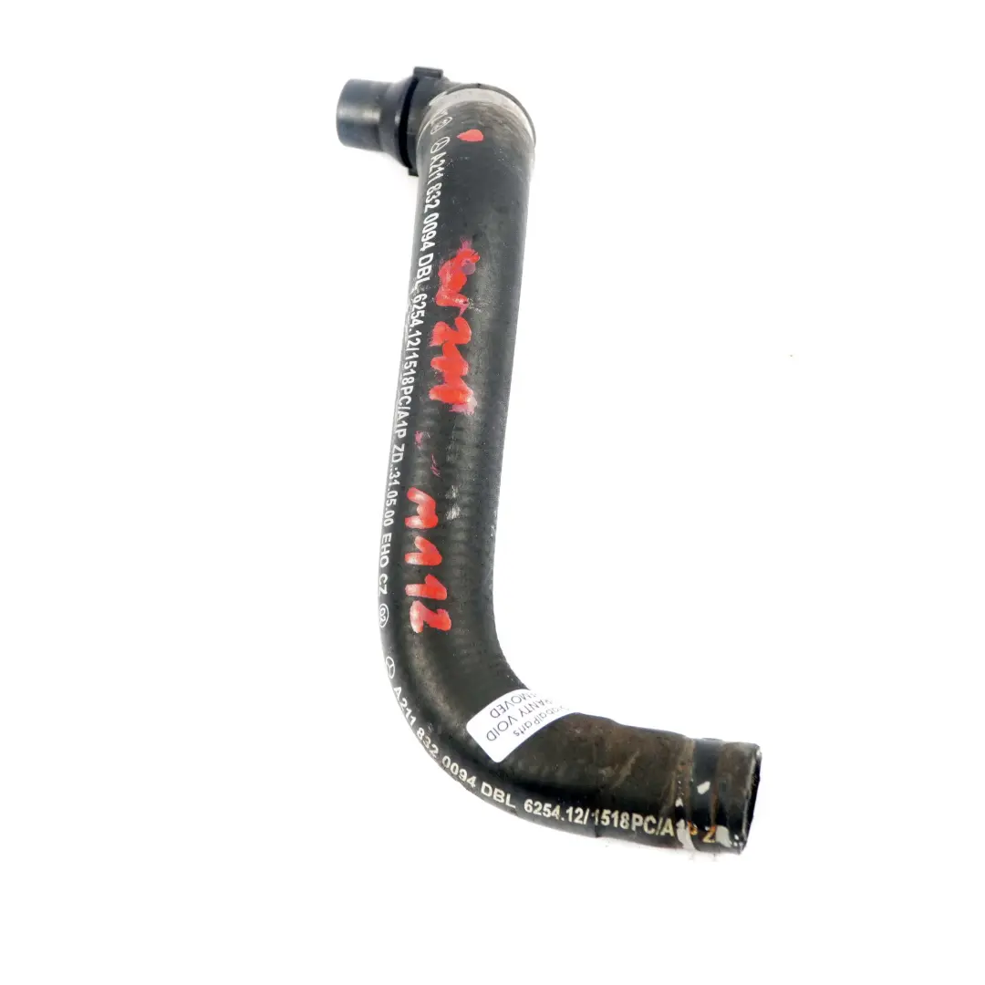  Water Coolant Hose Mercedes W211 M112 Heater Matrix Pipe Line - SKU A2118320094 - Part number A2118320094