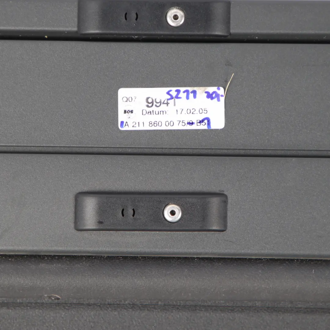 Roller Blind Mercedes S211 Estate Parcel Shelf Storage Net Panel to with Part number A2118600075 Roller Blind Mercedes S211 Estate Parcel Shelf Storage Net Panel - SKU A2118600075-1 - Part number A2118600075