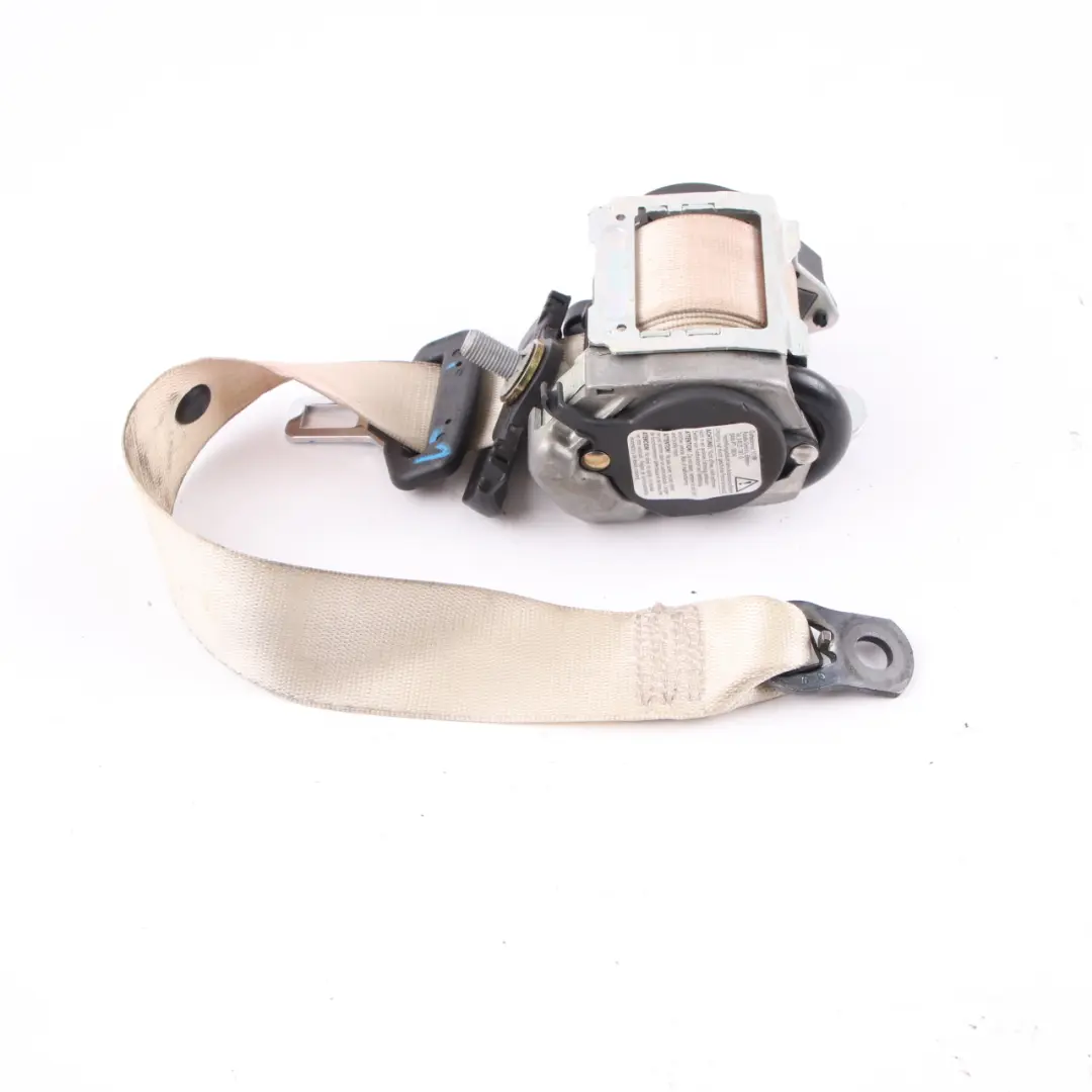 Mercedes W211 Saloon Seat Belt Rear Right O/S Safety Belt Beige - SKU A2118600485-1 - Part number A2118600485