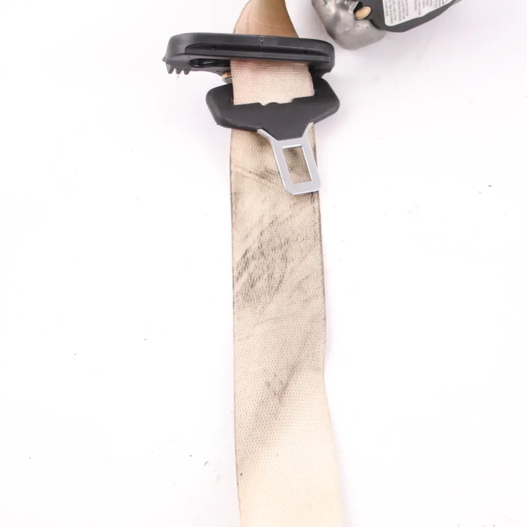 Mercedes W211 Saloon Seat Belt Rear Right O/S Safety Belt Beige - SKU A2118600485-1 - Part number A2118600485