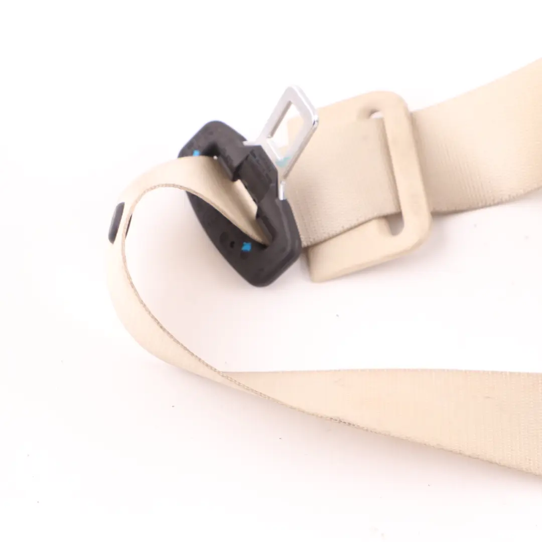 Centre Middle Seat Belt Beige to Mercedes W211 Saloon Rear Seat with Part number A2118600985 Mercedes W211 Saloon Rear Seat Centre Middle Seat Belt Beige - SKU A2118600985-1 - Part number A2118600985