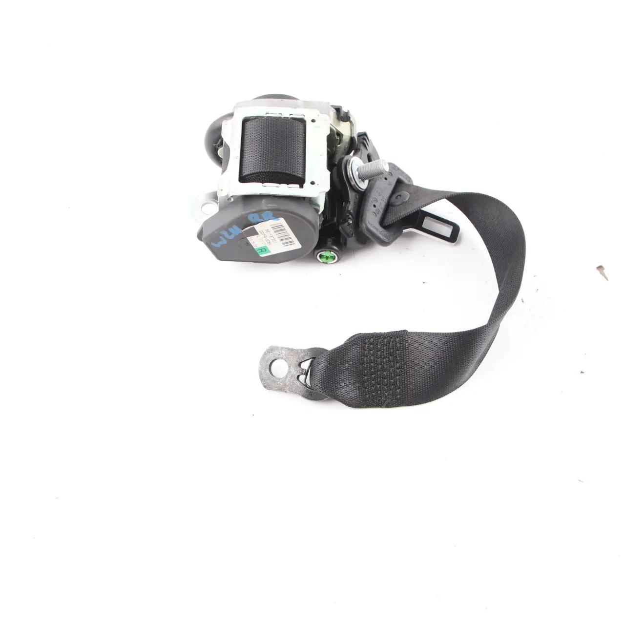 Mercedes W211Cinturón de seguridad superior trasero derecho Negro A2118601086