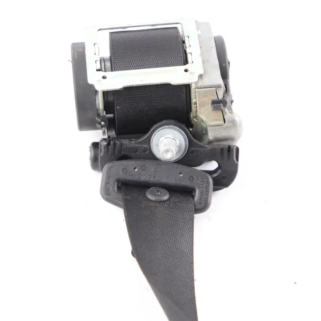 Pas Bezpieczeństwa Tył Prawy Czarny do Mercedes W211 o numerze A2118601086 Mercedes W211 Pas Bezpieczeństwa Tył Prawy Czarny - SKU A2118601086 - Numer Części A2118601086