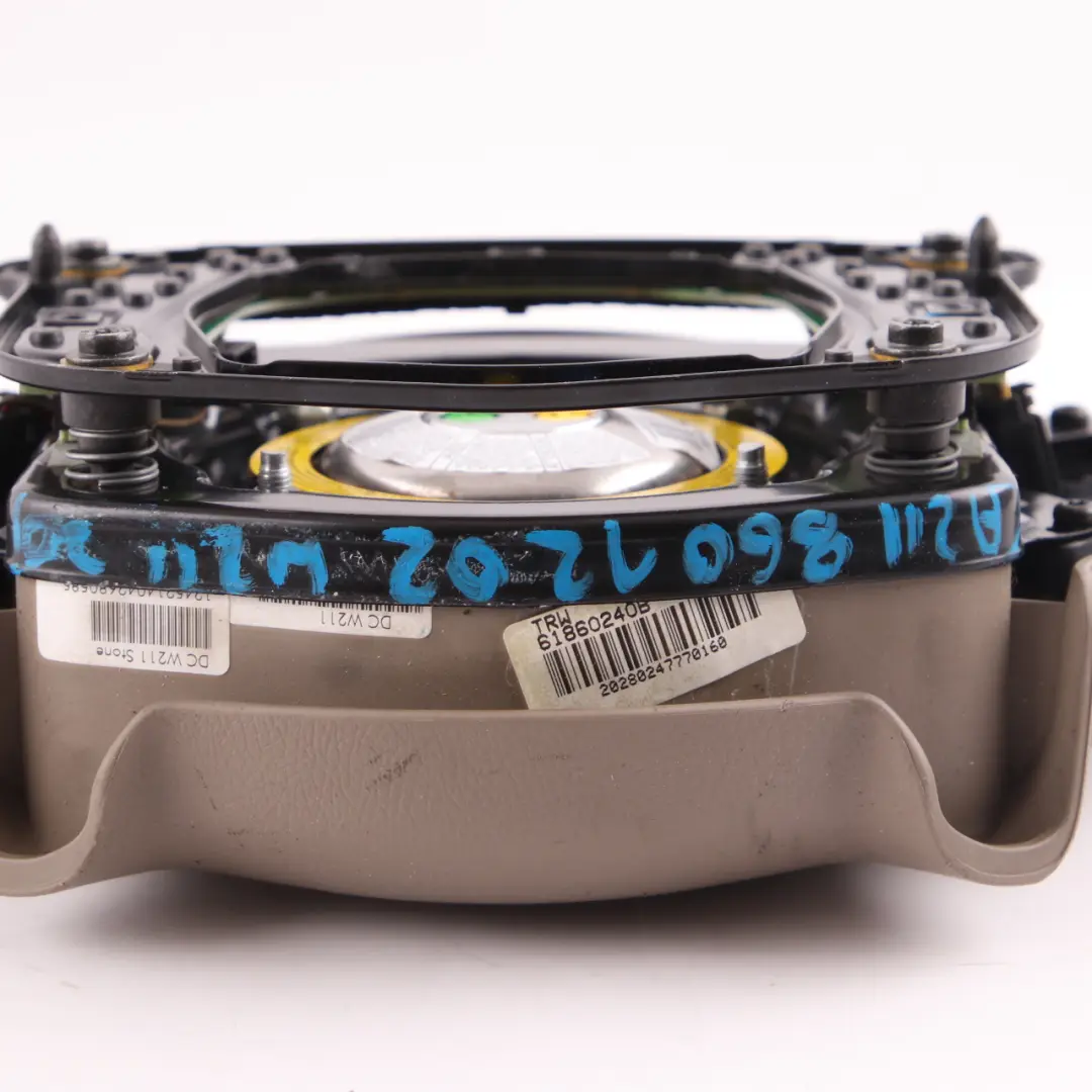 Steering Wheel Airbag Air Module Bag Switch Beige to Mercedes W211 with Part number A2118601202 Mercedes W211 Steering Wheel Airbag Air Module Bag Switch Beige - SKU A2118601202-1 - Part number A2118601202