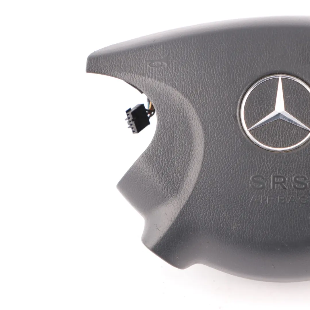 Mercedes W211 Steering Wheel Air Module Driver's Side Black - SKU A2118601202-2 - Part number A2118601202