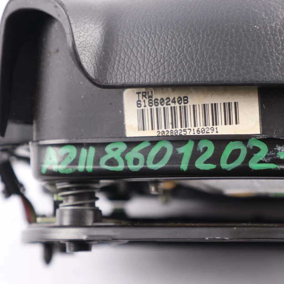 Mercedes W211 Steering Wheel Air Module Driver's Side Black - SKU A2118601202-2 - Part number A2118601202