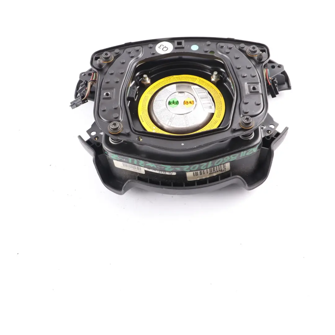 Mercedes W211 Steering Wheel Air Module Driver's Side Black - SKU A2118601202-2 - Part number A2118601202