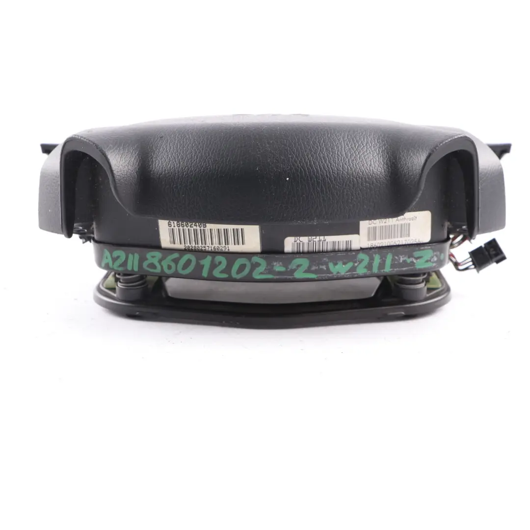 Mercedes W211 Steering Wheel Air Module Driver's Side Black - SKU A2118601202-2 - Part number A2118601202