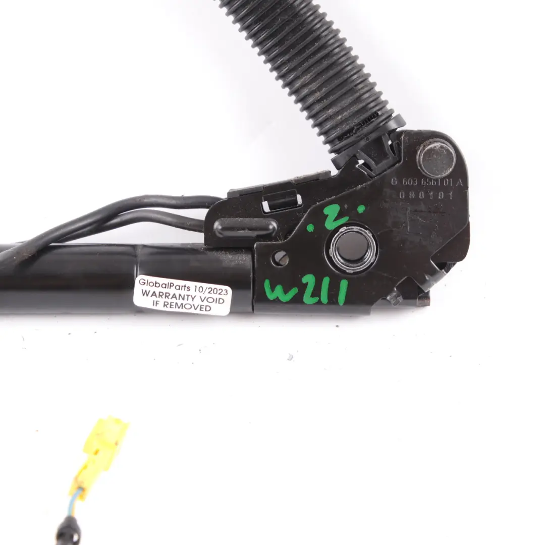  Hebilla del cinturón de seguridad Mercedes W211 C219 Tensor delantero izquierdo - SKU A2118601969 - Número de pieza A2118601969