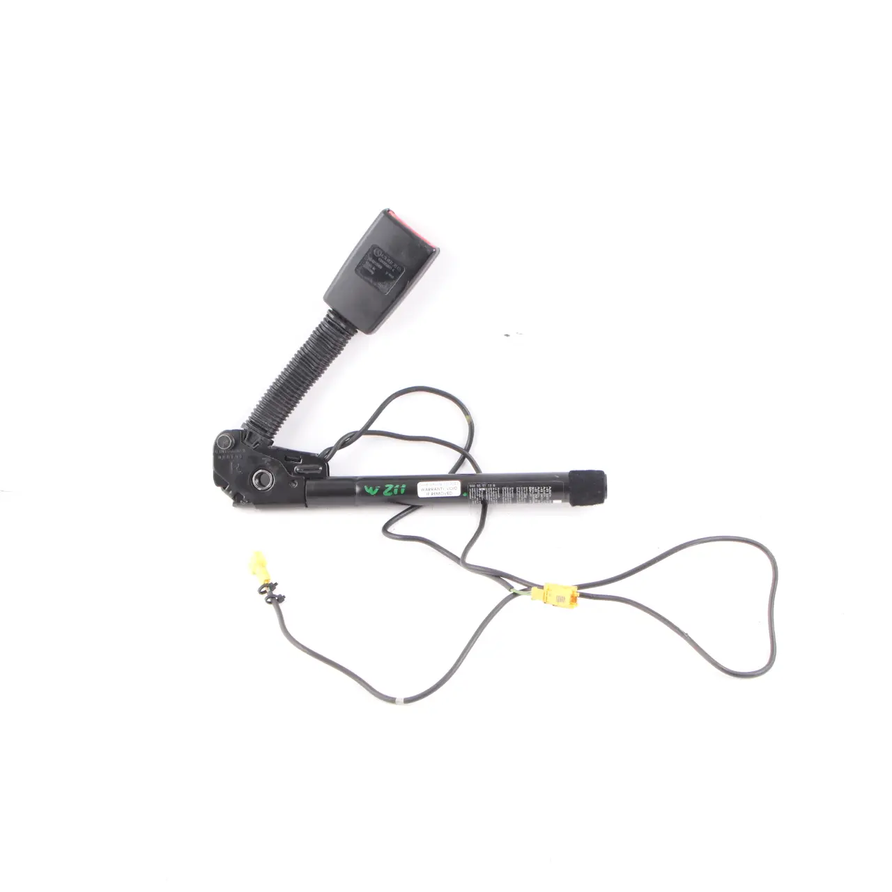 Hebilla del cinturón seguridad Mercedes W211 CLS C219 Tensor delantero derecho 