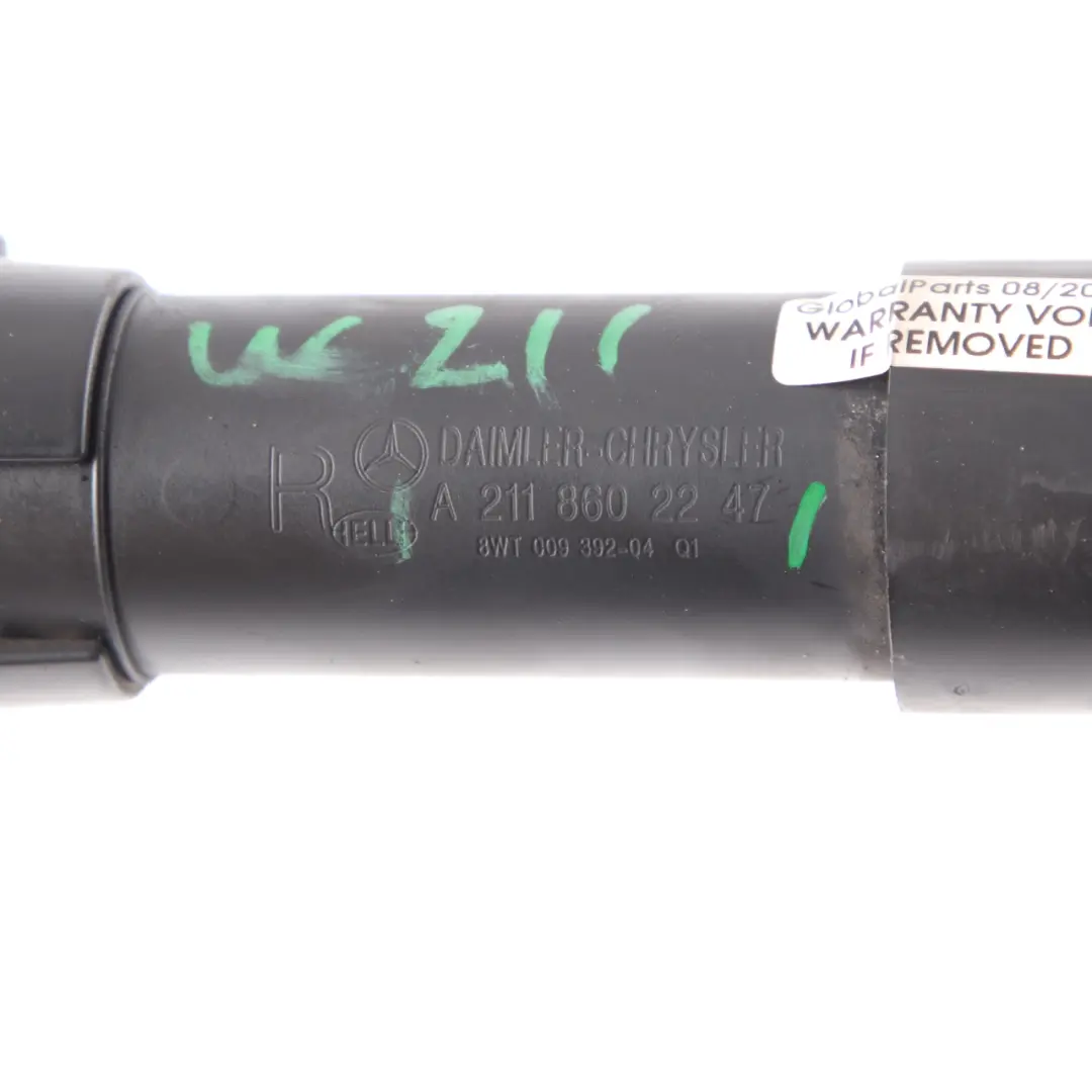 Headlight Washer Jet Spray Nozzle Right O/S to Mercedes W211 S211 with Part number A2118602247 Mercedes W211 S211 Headlight Washer Jet Spray Nozzle Right O/S - SKU A2118602247 - Part number A2118602247