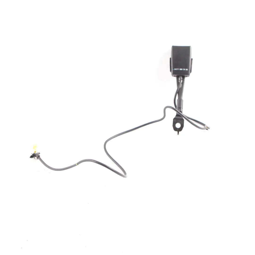 Seat Belt Buckle Mercedes W211 CLS W219 Tensioner Front Right O/S - SKU A2118602469 - Part number A2118602469