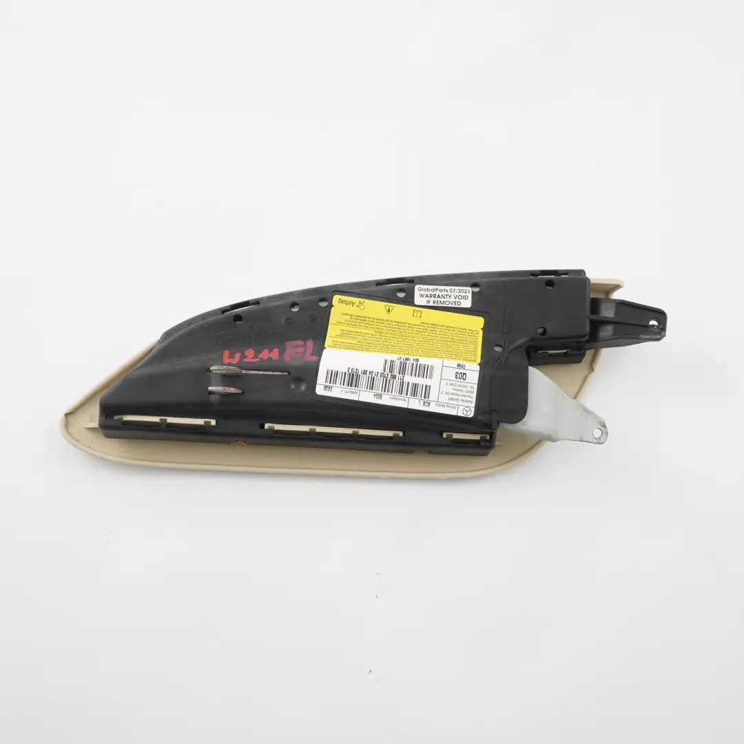 Mercedes W211 C219 Air Bag Sedile anteriore sinistro laterale Beige - SKU A2118602705-1 - Numero di parte A2118602705