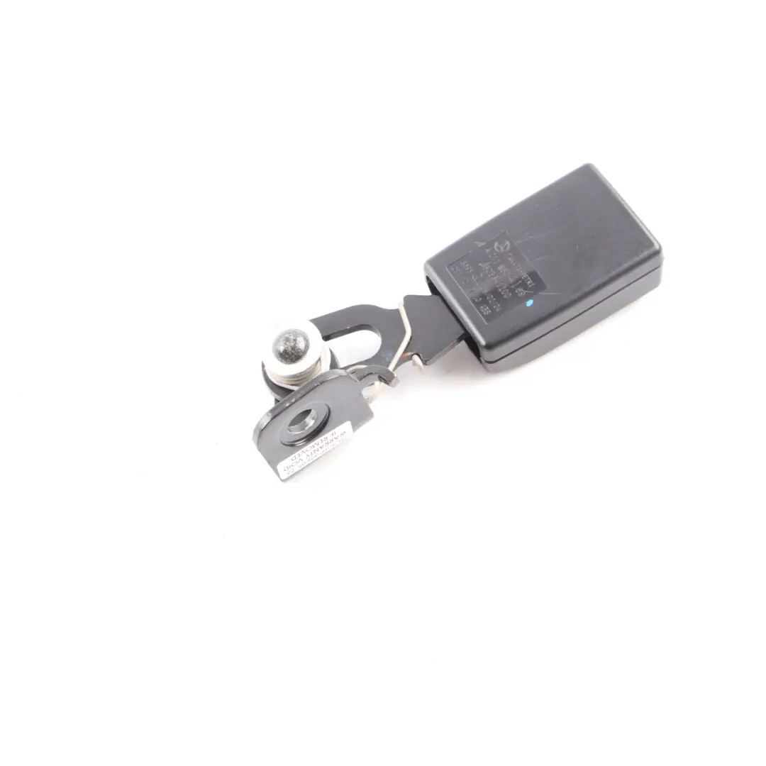 Belt Buckle Tensioner Lower Belt Rear Left N/S to Mercedes W211 Seat with Part number A2118604169 Mercedes W211 Seat Belt Buckle Tensioner Lower Belt Rear Left N/S - SKU A2118604169 - Part number A2118604169