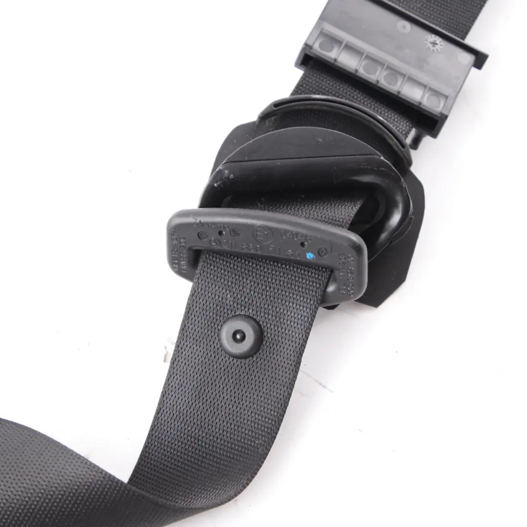 Seat Belt Mercedes W211 W219 Front Left N/S Safety Seatbelt Black - SKU A2118605185 - Part number A2118605185