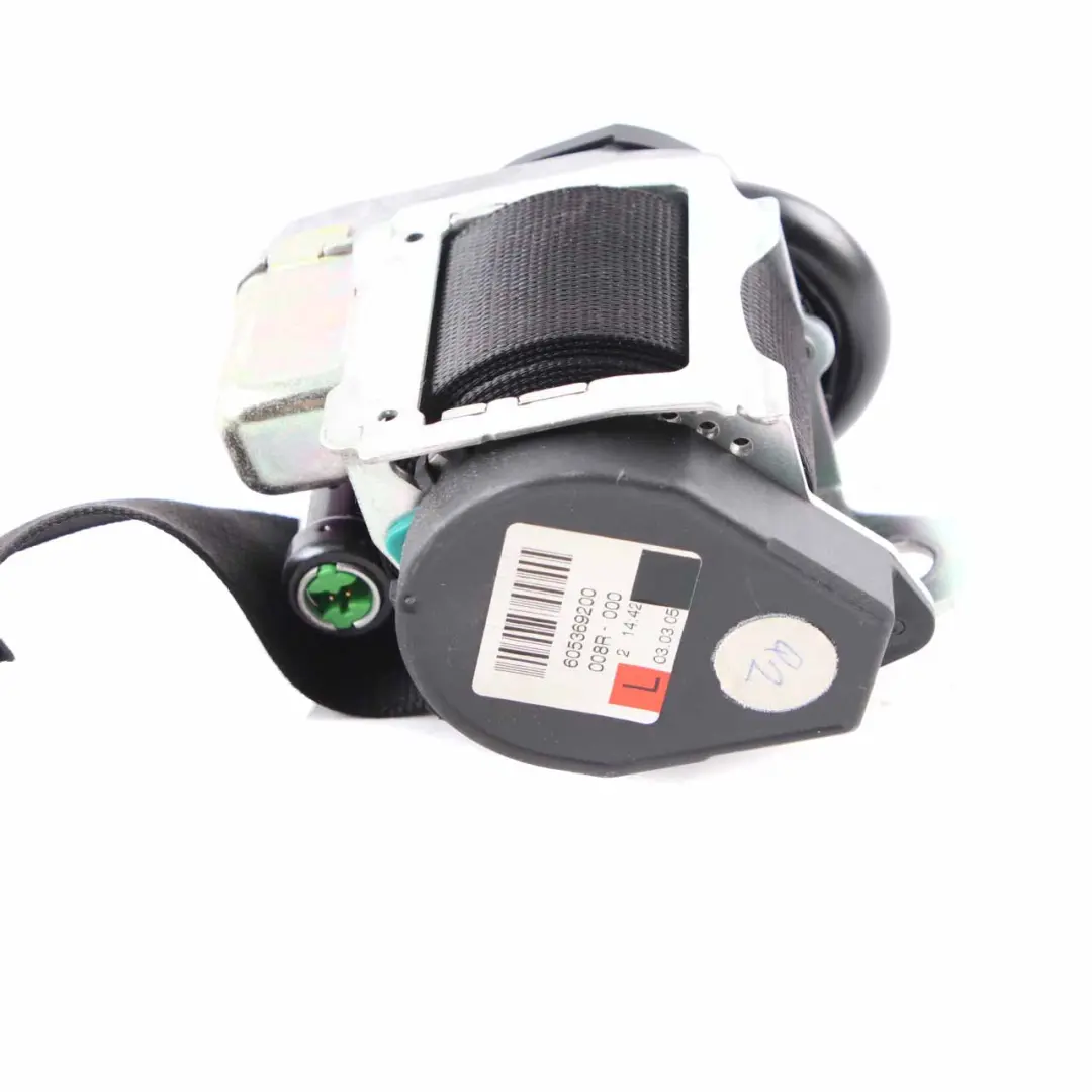 Belt Mercedes W211 W219 Front Left N/S Safety Seatbelt Black to Seat with Part number A2118605185 Seat Belt Mercedes W211 W219 Front Left N/S Safety Seatbelt Black - SKU A2118605185 - Part number A2118605185