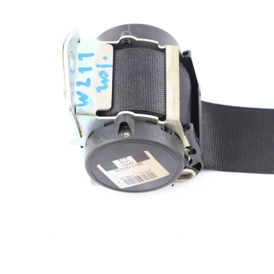 Belt Mercedes W211 Saloon Rear Centre Middle Seatbelt Black to Seat with Part number A2118607785 Seat Belt Mercedes W211 Saloon Rear Centre Middle Seatbelt Black - SKU A2118607785 - Part number A2118607785